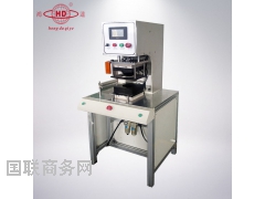Semi-auto Blank Respirator Mask Forming Machine,Non Woven Cup Mask Shape Making Machine图1